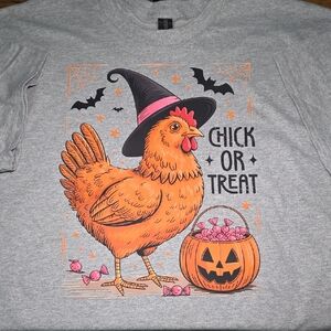 Chick Or Treat Halloween Tshirt